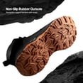thumbnail image 4 of Botas de senderismo NORTIV 8 SNHB2312W impermeables para mujer, talla 8.5, color negro, 4 of 9