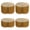 Gold, variant on Ywmsfl Pack of 4 User Friendly Foldable Cake Stands for Multiple Tiers Dessert Presentation Feature Secure Structure