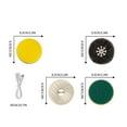 thumbnail image 3 of Cepillo de limpieza eléctrico recargable con 4 cabezales intercambiables para bañera, lavabo, azulejos, lechada, utensilios de cocina y suelos | 120 min de autonomía | Resistente al agua IPX7 |, 3 of 9