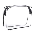 thumbnail image 2 of Bolsa de maquillaje transparente Strade Fareast Limited Artículos esenciales Accesorios para el cabello 18cmx6cmx12cm, 2 of 8