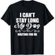 thumbnail image 1 of I Cant Stay Long. My Dog is Waiting for Me - Camiseta divertida para amantes de los perros, 1 of 2