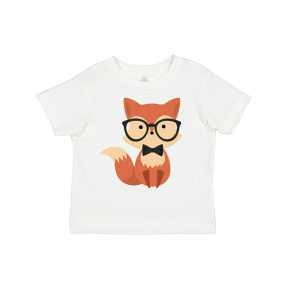 Inktastic Cute Hipster Fox Boys or Girls Toddler T-Shirt