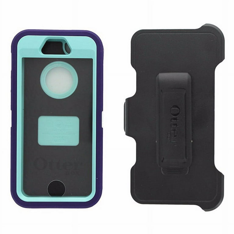 OtterBox Defender Series Case for iPhone 5 with Belt Clip Purple Teal Walmart