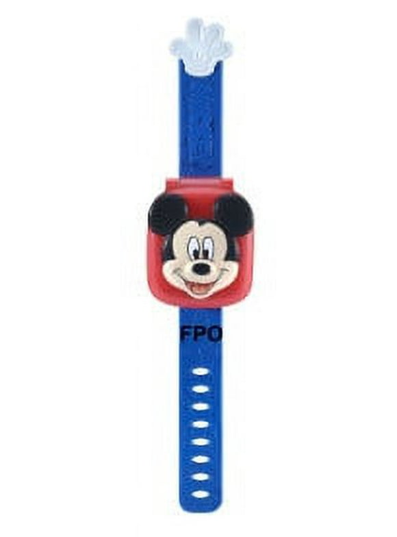 VTech Disney Junior Mickey - Mickey Mouse Learning Watch Kid-Sized Wristwatch with Time Teaching Tools, Electronic Learning System for Children