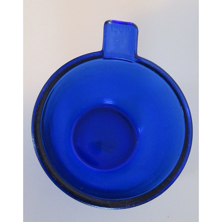 HOME-X Cobalt-Blue Measuring Cup, Vintage Kitchen Accessories