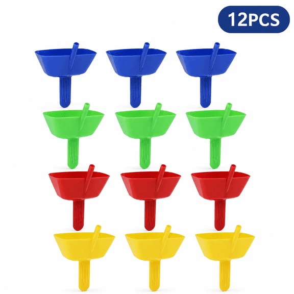 Popsicle Holder Drip-Free Reusable Popsicle Drip Collector with Straw Ice Pop Popsicle Holders 12 Pcs