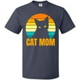 thumbnail image 3 of Inktastic Mother's Day Cat Mom Black Cat Sunset T-Shirt, 3 of 5