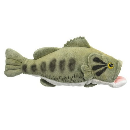10" Largemouth Bass Fish Plush Stuffed Animal Toy - Walmart.com