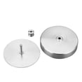 thumbnail image 3 of LEFU Stainless Steel Hamburger Press Maker - Adjustable Thickness Round Burger Patty Mold with Non-Stick Surface, Dishwasher Safe, 3 Sizes Available (7cm, 9.5cm, 12cm), 3 of 10