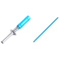 thumbnail image 1 of 1 Pcs AA Battery Glow Plug Igniter Ignition Starter Tools for 1: 10 RC Car Blue & 1 Pcs Central Driving Shaft, 1 of 8