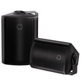 thumbnail image 1 of Altavoces para exteriores Herdio, 10 cm, 200 W, graves potentes (par), negros, 1 of 8