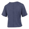 thumbnail image 3 of Women's Pressbox  Navy Penn State Nittany Lions Vintage Waist Length Script Over Logo T-Shirt, 3 of 3
