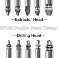 thumbnail image 3 of Case Pack 12mm diameter 4341 Steel Broken Bolt Extractor Damaged Screw Stripped Thread Extractor Suitable for damaged bolts or screws Steel Broken Bolt Extractor, 3 of 5