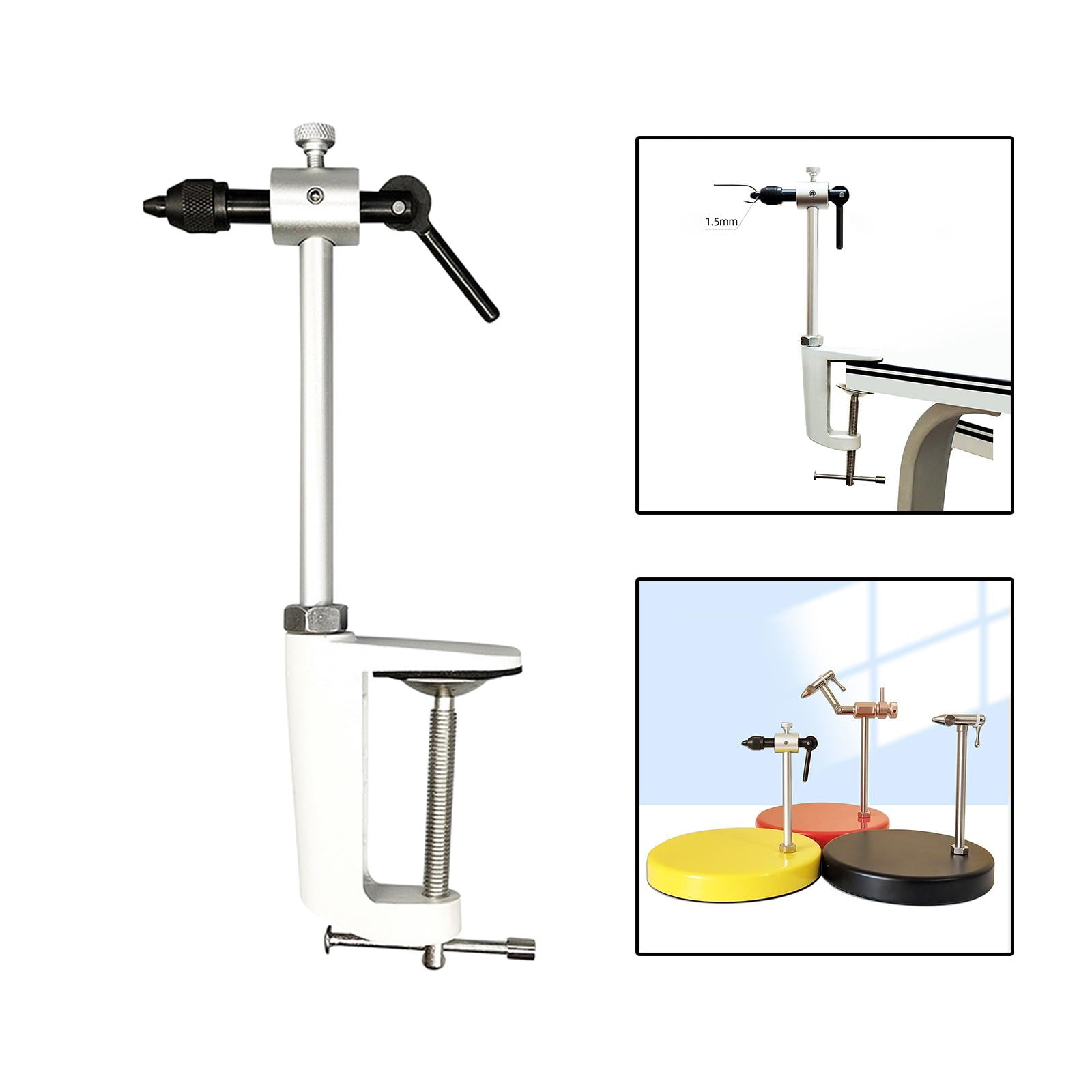 SunniMix Fly Tying Vise Making Alloy Heavy Duty Practical Fly Tying .5x6cm Rotatable