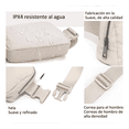thumbnail image 4 of Riñonera Lab.G Deportiva Impermeable Para Mujer Y Hombre Blanco, 4 of 5