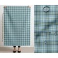 thumbnail image 3 of Soimoi 56 Inch Wide Waterproof Taffeta Fabric By 10 Yard | Blue Check Print | Outdoor Use for Furniture Covers, Umbrellas, Patio Decor & More, 3 of 7