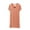 #097-Orange, variant on Censtreet Plus Size Nightgowns for Women Oversized Sleep Tshirts Dress Short Sleeves V Neck Sleepwear
