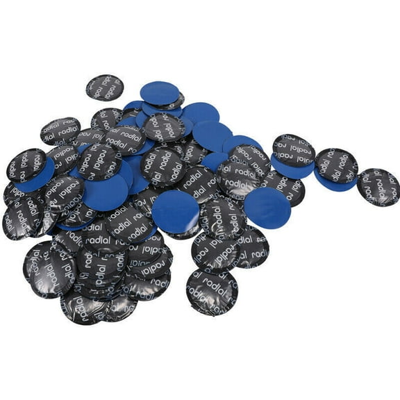 80Pcs 2-1/4"(57mm) Round Tire Repair Patch Kit for Car Truck Motorcycle Bike