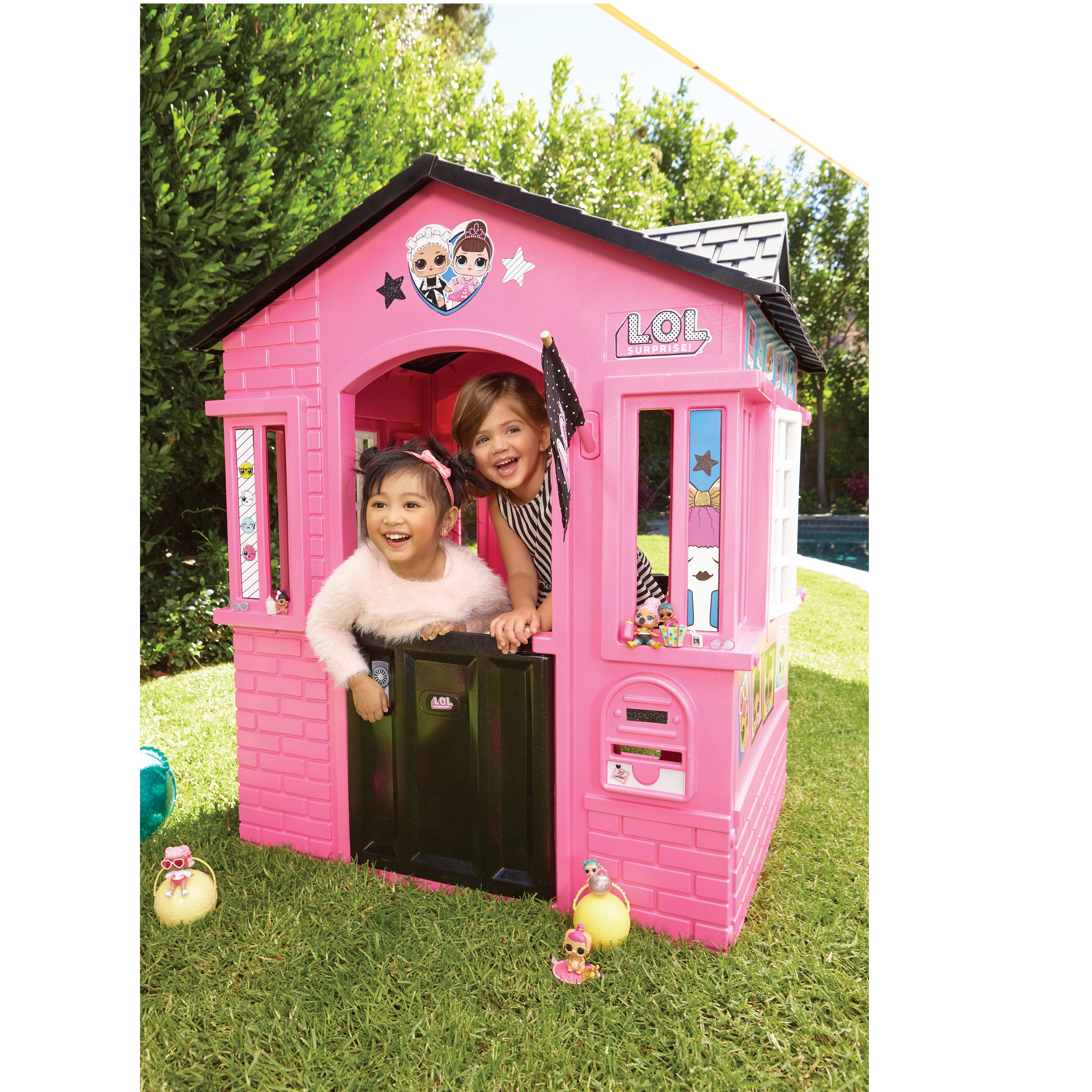 LOL Surprise Indoor & Outdoor Cottage Playhouse With Glitter, Great Gift for Kids Ages 4 5 6+ - image 3 of 9