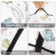 thumbnail image 6 of Unicorn and Cat White Pattern Teens Toddler Nap Mat with Pillow, Sleeping Mat Bag for Preschool Daycare 59"x22", 6 of 6