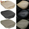 thumbnail image 3 of Spencer Car Seat Cushion Covers 1PC Breathable Car Interior Front Seat Cover Cushion Pad Mat for Auto Supplies Office Chair with PU Leather, 3 of 9