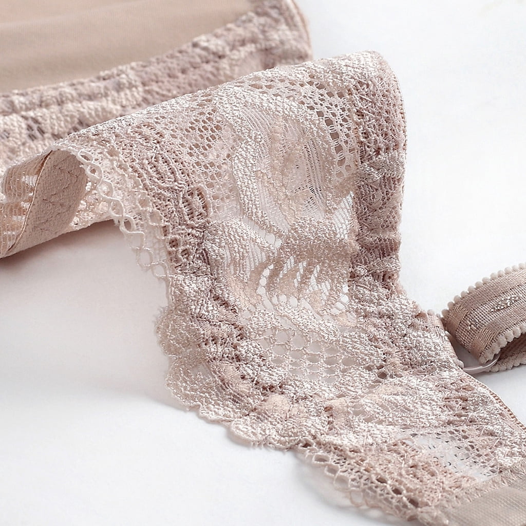 LFEOOST Breathable Cool Liftup Air Bra for Women Summer Ultra-Thin Comfort Bra Lift Sagging Breasts No Steel Rings for All Outfits Khaki L