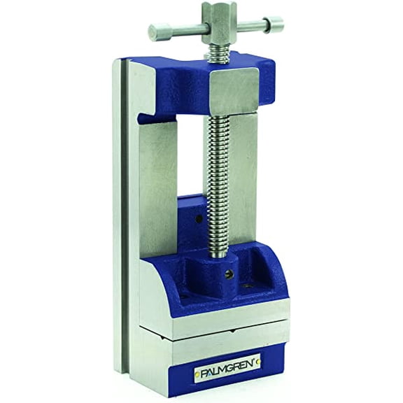 Palmgren 14 Traditional Drill Press Vise, 4 Inches, Gray
