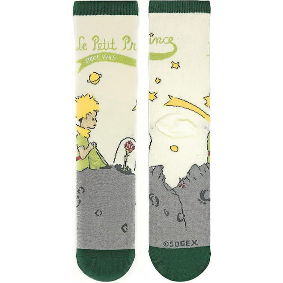 Women’s Novelty Crew Socks, Crazy Funny Cotton Dress Socks Gift - The Litle Prince