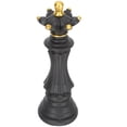 thumbnail image 3 of HEMOTON Chess Ornaments for Home Decorative Status Office Black, 3 of 8