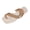 Gold, variant on Gold Ladies Open Toe Flat Lightweight Glittery Sandals Comfortable Summer Casual Beach Shoes Gladiator Slippers For Women
