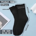 thumbnail image 5 of Bocaoying 12 Pack Womens Ruffle Crew Socks, Cute Frilly Socks Ladies, Casual Turn Cuff Soft Crew Socks for Women Girls, 5 of 8