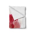 thumbnail image 2 of Floral Soft Flannel Fleece Throw Blanket, Watercolor Painting Bouquet of Tulip Flower Botanical Romantic Print, Cozy Plush for Indoor and Outdoor Use, 60" x 80", Pink Coral Green, by Ambesonne, 2 of 6