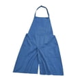 thumbnail image 4 of Delantal con pierna dividida,Delantal de cerámica con pierna dividida para hombres y mujeres,Delantales de cerámica con piernas abiertas Delantales de cerámica,Delantales largos para Azul, 4 of 8