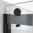 thumbnail image 2 of Sapphire-V 50-54 in. W x 76 in. H Bypass Shower Door in Matte Black and Clear Glass, 2 of 5