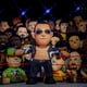thumbnail image 2 of Figura de felpa The Rock de la vieja escuela de la Wwe de 10 pulgadas: una leyenda de la lucha libre para jugar o exhibir, 2 of 5
