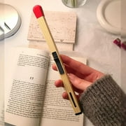 YMARPT Match Stick Lighter, Match Stick Shaped Multipurpose Butane Lighter, Match Stick Torch Lighter, Match Shaped Candle Flame Butane Lighter, Adjustable Stick Lighter for Kitchen BBQ Camping