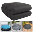 thumbnail image 3 of Bgsha Tapis de Piscine en Tissu Non Tissé 18 Pieds Forme Ronde Entretien Facile, 3 of 9