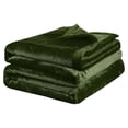 thumbnail image 1 of Unique Bargains Flannel Fleece Blanket Soft Warm Wide Hemmed, 1 of 10