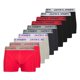 thumbnail image 1 of JACK&JONES calzoncillos bóxer para hombre, lote de 10 - JACJADON SOLID TRUNKS 10 PACK, calzoncillos, algodón elástico Rojo/Gris/Negro L (Large), 1 of 5