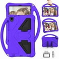 thumbnail image 6 of Dteck Kids Friendly Cover for Samsung Galaxy Tab A 10.1 Case 2019, SM-T510/T515,Anti-Drop Shock Proof Light Weight Convertible Handle Stand Cover (Purple), 6 of 7