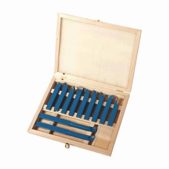 Advantage Plus Lathe Tool Bit Set,11pc,Carbide 16N205