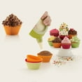 thumbnail image 6 of SPRING PARK 10Pcs Silicone Cupcake Baking Cups, Silicone Muffin Liners Reusable Baking Cups Nonstick Silicone Cupcake Liners Round, Shaped Silicone Cupcake Molds, 6 of 7