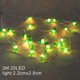 thumbnail image 2 of Decoraciones navideñas Muñeco de nieve Papá Noel Cabeza de ciervo Cadena de luces Cadena de luces de alambre de cobre LED para árbol de Navidad Decoración de sala de estar y dormitorio, 2 of 3