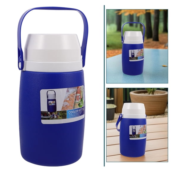 VERDANVERSE Thermal Beverage Cooler Blue Leakproof Design Versatile Use for Storage