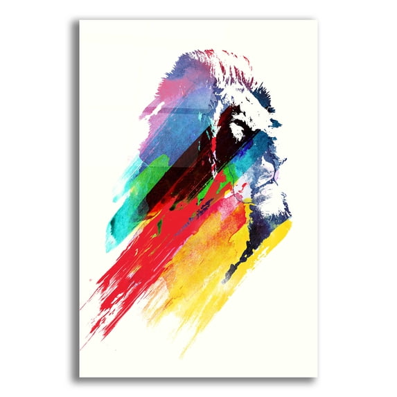 Epic Art 'Our Hero' by Robert Farkas, Acrylic Glass Wall Art, 16"x24"