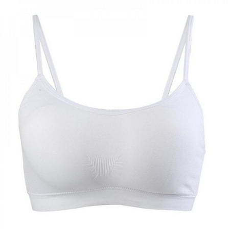 

Promotion Big Clear! Ladies Casual Yoga Gym Workout Strap Vest Tops Bras Women s Sports Bras Seamless Stretch Padded Bras Female Fashion