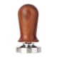 thumbnail image 1 of Apisonador de café profesional de madera maciza con base plana y mango de madera 304 53MM Marrón, 1 of 9