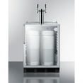 thumbnail image 2 of Summit Sbc56gbicssada 24" Wide 5.5 Cu. Ft. Built-In Commercial Double Tap Ada Kegerator -, 2 of 5