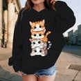 thumbnail image 7 of FUZHIQ Girls Oversized Hoodies Pullover Sweatshirts Kids Fashion Casual Outfits Fall Winter Clothes for 7 Years, 7 of 7