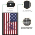 thumbnail image 2 of Shadeidea Jeep Wrangler Top Sunshade JK Unlimited Sun Shade, JKU 4 Door Front & Rear -( Black Mesh Screen, NO FADED Magic Flag ) Cover (2017-2018), UV Blocker -10 Years Lasting, 2 of 4